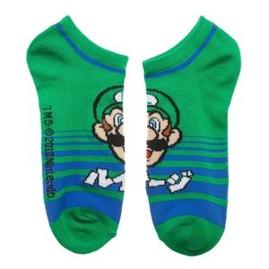 Bioworld Accessories - Super Mario Ankle Socks 3 Pack Women's MarioKart Bioworld Accessories - Super Mario Ankle Socks 3 Pack Women's MarioKart